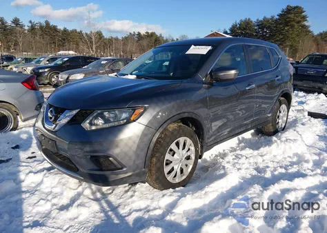 2014 Nissan Rogue S из США, поврежденный, VIN 5N1AT2MKXEC768394